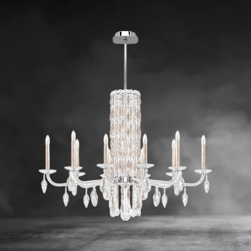 Siena 10 lights Crystal Chandelier 40"